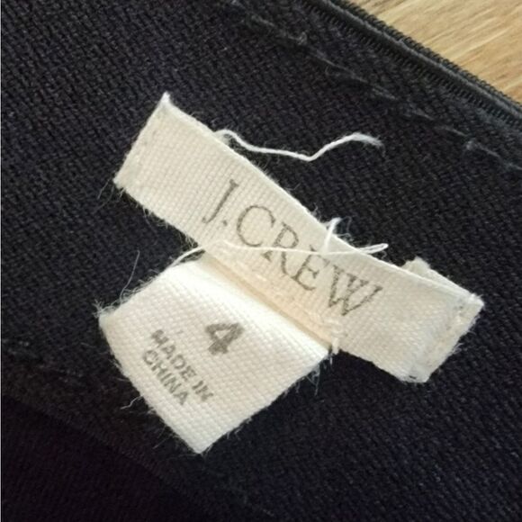 J. Crew Pixie Ponte Legging Low Rise Stretch Pant in Black - Picture 8 of 9